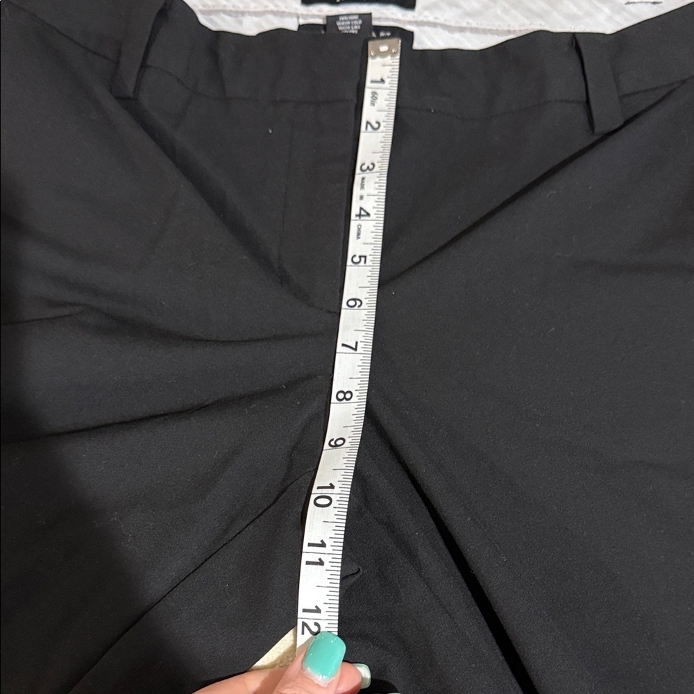 Victoria's Secret Black Wide-Leg Trousers 12 tall 32” Marisa fit dress pants - Picture 7 of 8